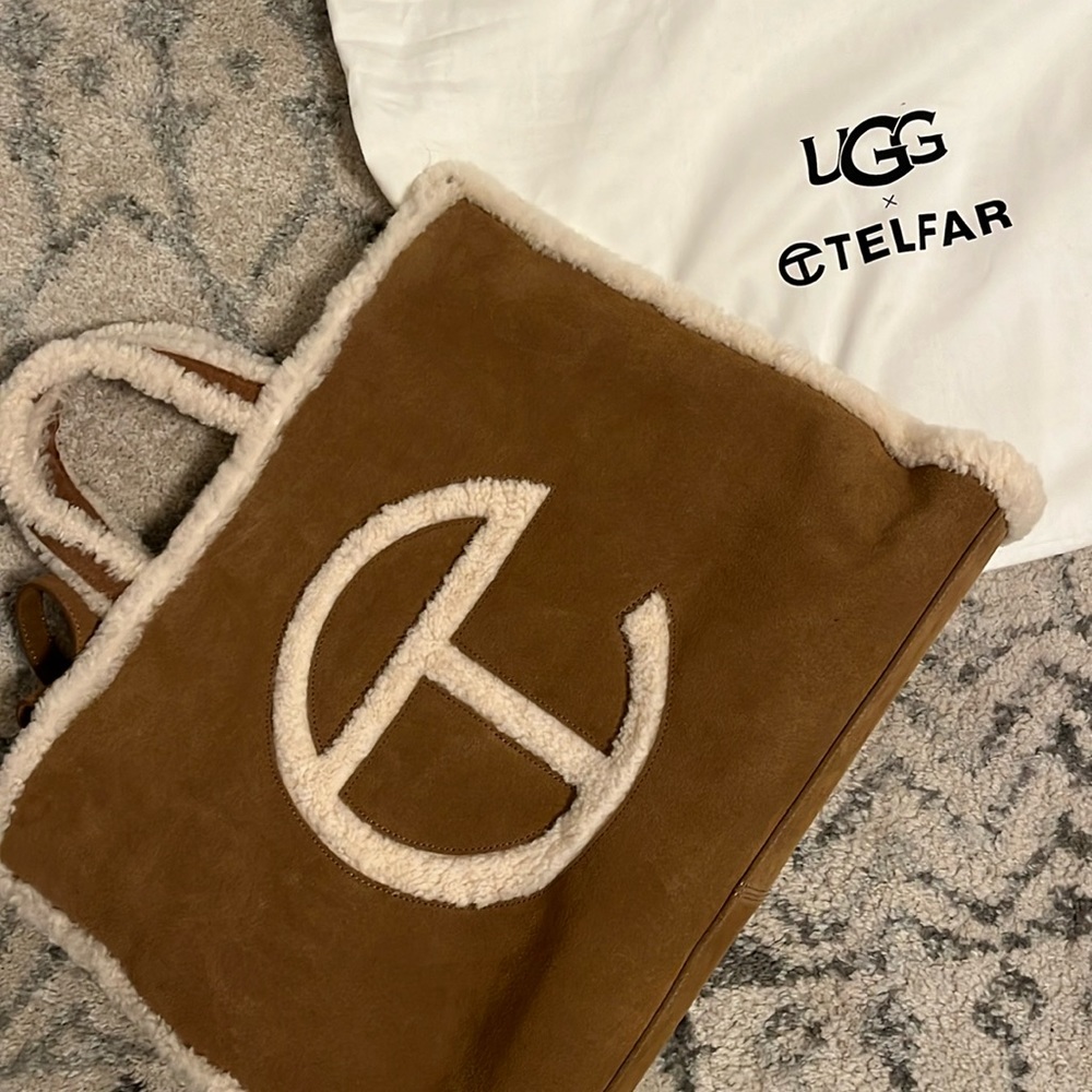 UGG X Telfar Large Shopper - Chestnut